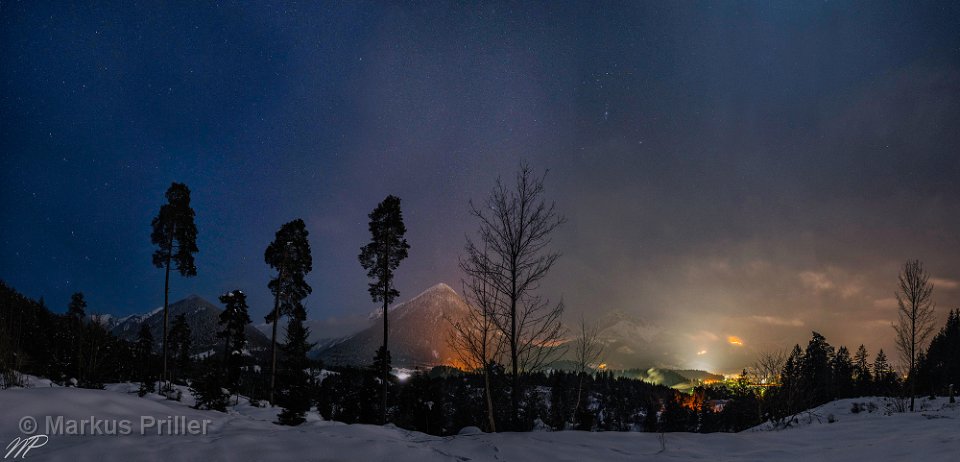 Nachtpanorama ober Urisee Panorama Maker